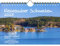 Reisezauber Schweden DIN A5 Wandkalender für 2025 Stockholm Urlaub Strand Meer Reise - Seelenzauber