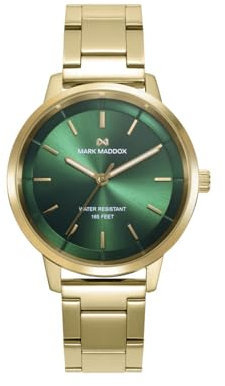 Mark Maddox Greenwich MM1019-67 IP vergoldete Uhr