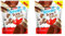 2er Set Kinder Crispy Schoko Bons - Mittel 2x67g - Knuspriger Schokoriegel mit cremiger Schokoladenfüllung