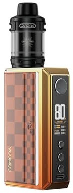 VOOPOO Drag 5 Kit Mod Tank Starter Kit 2ml Capacity (Battery not included) (No Liquid No Nicotine) (Sunset Orange)