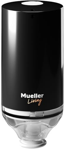Mueller Machine à emballer sous vide portable sans fil Living scelle jusqu'à 60 sacs, arrêt automatique et comprend 4 sacs de démarrage