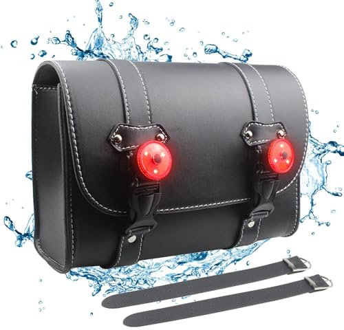 Borsa laterale per moto, Borse da sella | Borse laterali motore Borse laterali per moto Borsa porta attrezzi,Borse da Viaggio per Moto Borse da Viaggio Vintage Borse per Guanti Occhiali da Sole Patent