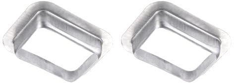 sourcing map 2pcs Rain Gutter Downspout Drop Outlet 3x4 Inch Gutter Adapter Outlet Connector for Downspout Gutter Drain Pipes