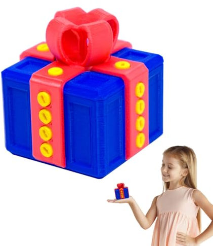 Nervige Geschenkbox, Really Annoying Geschenkbox, 3D Druck Scherzbox, Neuartige Geschenkverpackungsbox Streich Geschenk-Box, Prank Screw Surprise Box Überraschungsgeschenkbox