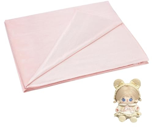PH PandaHall 2x1.84 m Polyester Kurzplüschstoff Rosa Weicher Stoff Zum Nähen von Plüschtieren Nähzubehör Stoff Für Kleidung Kissen Dekokissen DIY Basteln