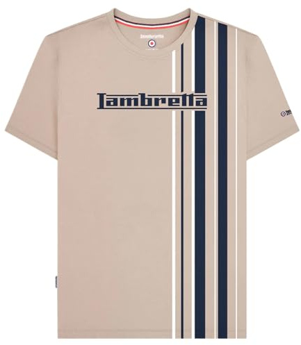 Lambretta Mens Stripe T-Shirt
