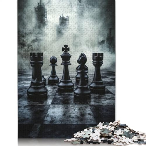 Schach in Ruinen, Puzzle für Erwachsene und Jugendliche, 500 Teile, Puzzles für Erwachsene, Puzzles für Erwachsene, 500 Teile (52 x 38 cm)