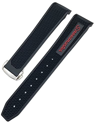 21 mm Silikon-Uhrenarmband für Damen und Herren, für Omega Sxwatch 007 300 AT150