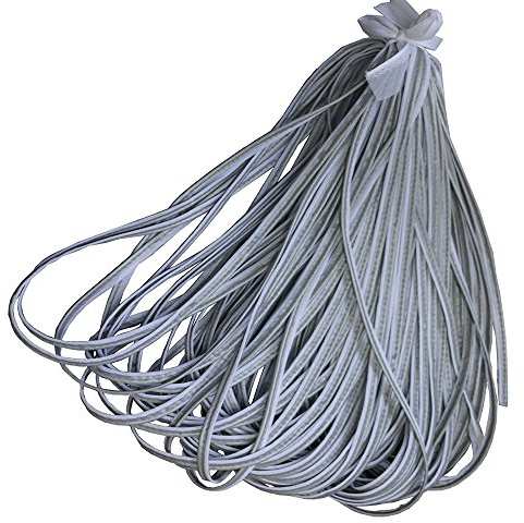 Silberner reflektierender Paspel-Stoffstreifen zum Aufnähen, 20 m