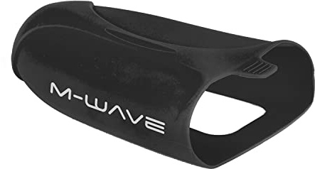 M-Wave Toe Shield Überschuhe, Silikon-Überschuh, wasserdicht, Winddicht, mit Aussparungen für klick-Pedale, für Herren, für Damen, Universalgröße