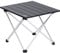 Sportneer Campingtisch, Klapptisch Camping, Aluminium Camping Tisch Leichte mit Tasche, Leicht zu tragen, klappbar Tisch Präfekt für Picknick Kochen Garten Wandern Reisen, Schwarz, M