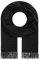 Majea Damenschal Winterschal Strickschal Damen Schal (880041) (schwarz 8)