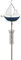 NETPROSHOP Regenmesser Segelboot am Stab, ca. 25x10x13 cm + Stab 100 cm