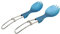RISON-Titanium Folding Spork Ultra Light and Premium Quality Camping Blue Spork Folding Handle for Camping Backpacking Hiking Fishing or any other Outdoor Activities