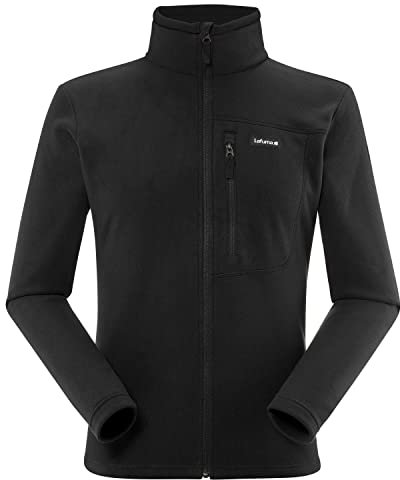Lafuma – Access Micro F-zip M – Veste Polaire Homme Thermorégulatrice – Tissu Chaud et Respirant - Randonnée, Trekking, Lifestyle - Noir