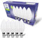 ULIGHT E14 LED Lampe, 6W entspricht 50W Glühlampe, 6000K kaltweißes Licht, 550 Lumen, 220 V-240 V, nicht dimmbar, 210 ° Strahl, 5er-Pack
