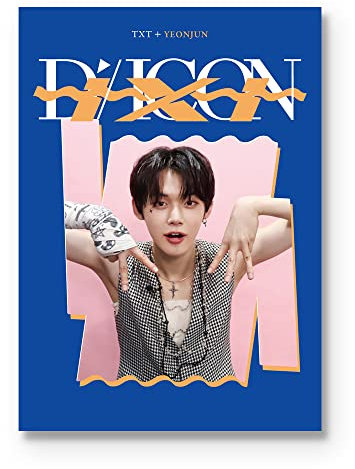 dreamus TXT Dfesta Mini Edition YEONJUN: K-Pop (YEONJUN) Fotoalbum, Schwarz-Weiß, 225 × 210 × 8 mm