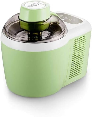 Samnuerly Electric Ice Cream Maker Compressor,600ML DIY Automatic Household Ice Cream Maker Self-Cooling Function