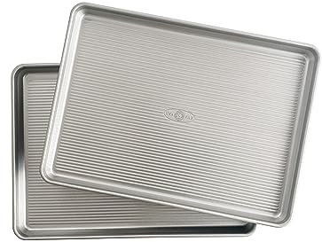 USA Pan Global Nonstick Aluminum Half Sheet Pan, Set of 2