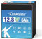 KEPWORTH Batteria LiFePO4 da 12,8V 6Ah, batterie al litio ricaricabili a ciclo profondo, per backup, fotocamera, solare, sistema di allarme, campeggio, luce di emergenza