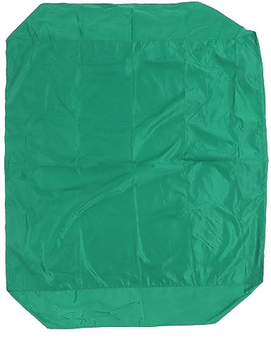 Haofy Green Sandbox Cover Square, Waterproof and Tear Resistant, Resistant, Multiple Uses, with Drawstring, for Sandbox, Pool, Garden Pool, Furniture Dust Cover (150X150cm)