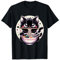 Pastel Goth Kawaii Creepy Chat mange des nouilles ramen T-Shirt