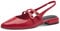 MARCO TOZZI Damen Slingpumps Spitz Elegant, Rot (Red patent), 36 EU