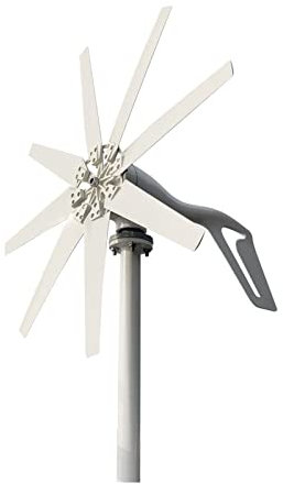 Generador de turbina eólica, generador de viento, Generador de turbina de energía eólica 2000w 12v 24v 48v 8 cuchillas con fuera de la red Mppt y controlador de carga híbrido for uso doméstico para us