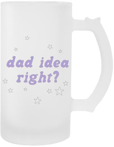 Newtee Olivia Dad Idea Right Taza Transparente De Vaso De Cerveza Con Asa