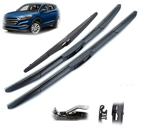 Escobillas limpiaparabrisas Delanteras y traseras para Hyundai Tucson TL MK3 2016-2020