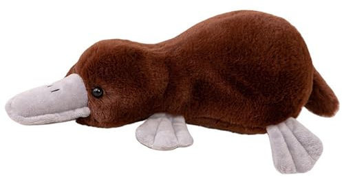 KUKUShining Schnabeltier Plüschtier, Süße Stoffpuppen Simuliertes Tier Kawaii Schnabeltier Spielzeug Geschenke for Kinder Freunde