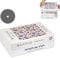 Book Shaped Charger Cable Cord Organizer - with Cable Ties, Book Decor for Hidden Storage, Cord Hider Management Box