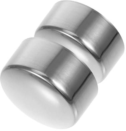 KONTONTY 2stücke Handlauf-endkappen Für Treppen Metall-endkappen Für Geländer Handlauf-zubehör Aus Stahl