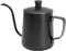 Aoaoy Kettle for Pouring over Coffee, Long Narrow Spout, Swan Neck Made of 304-steel, pour over Tea and Coffee with Hand, Fine Mouthpiece Long Mouthpiece (350ML Black with Lid)