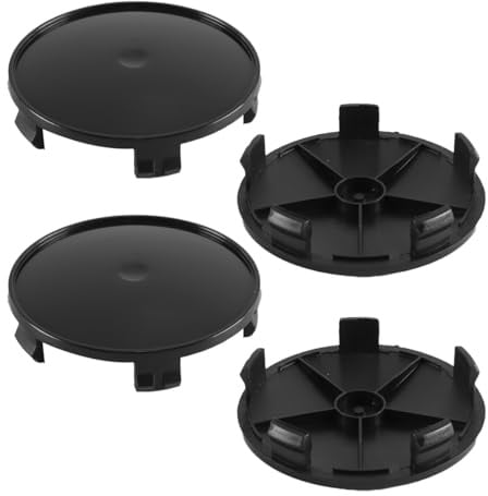 Durlo Lot de 4 cache-moyeux de 68 mm pour jantes BMW Série 1 à 7, X1, X3, X4, X5, X6, diamètre extérieur 68 mm, diamètre intérieur 65 mm