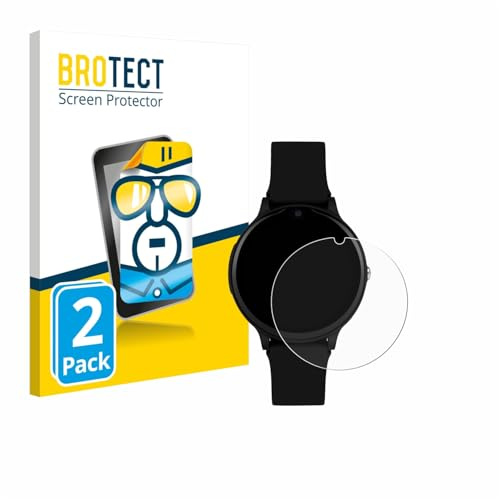 BROTECT Schutzfolie für One2Track Connect One | 2 Stück Transparenter Displayschutz Made in Germany Klare Displayschutz-Folie Clear Einfache Montage Case-Friendly