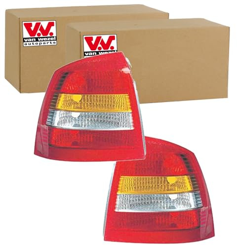 BandelOne enthält 2x Van Wezel Rückleuchten Set links+rechts passend für Astra