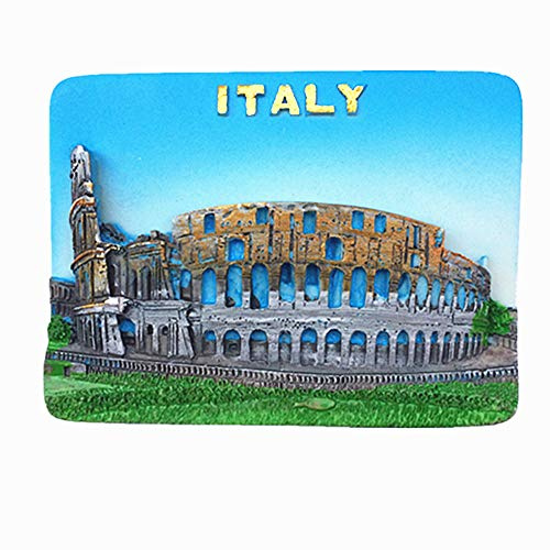 3D-Kühlschrankmagnet, Rom-Kolosseum, Italien, Souvenir, Dekoration für Zuhause und Küche, römisches Kolosseum, Kühlschrankmagnet, Aufkleber