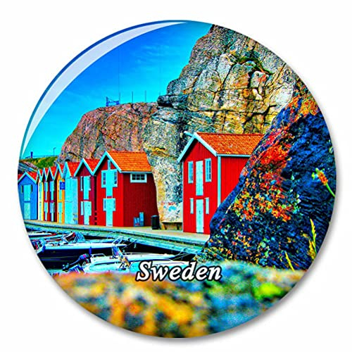 Schweden Smögen Kühlschrank Magnete Dekorative Magnet Flaschenöffner Tourist City Travel Souvenir Collection Geschenk Starker Kühlschrank Aufkleber