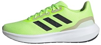 adidas Men's Runfalcon 3.0 Shoes, Green Spark/Core Black/Putty Grey, 10 UK