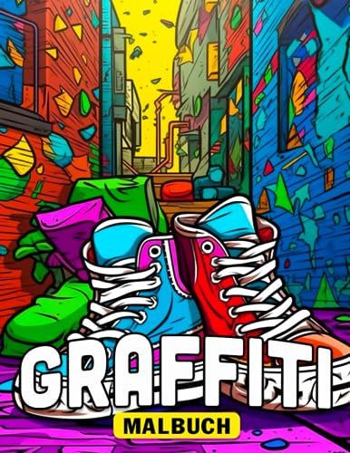 Graffiti-Malbuch: 30 Graffiti-Illustrationen zum Ausmalen für jugendliche Jungen sind ein tolles Geschenk für jede Gelegenheit, einschließlich Wichtelgeschenke.