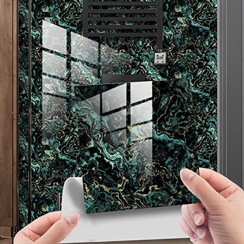 HORIWE Adesivi per piastrelle, 10 x 10 cm, 20 pezzi, in PVC, autoadesivi, impermeabili, per cucina, armadio, mobili, tavolo..