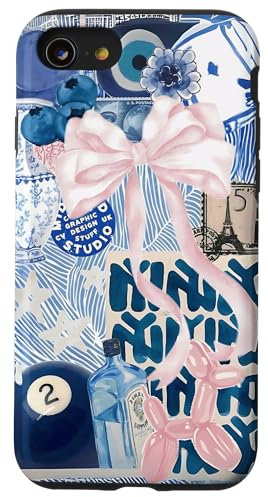 iPhone SE (2020) / 7 / 8 Aesthetic Summer European Coquette Collage Scrapbook Preppy Case