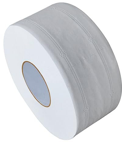 Beavorty Rouleau De 2 Pièces Papier Toilette Ménager Papier Toilette Pour La Maison Grand Papier Toilette Blanche