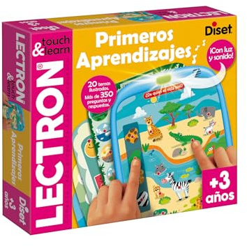 Diset Lectron Touch, über 20 Lernthemen, Lernspielzeug für Kinder ab 3 Jahren