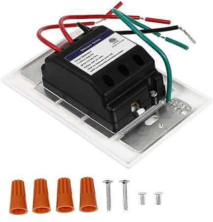 Holibanna 600w Dimmer Switch Led Dimmer Light Max Wall Mounted Includes Wall Plate Suitable for Homekit Scenarios