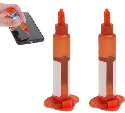 Colla Schermo Cellulare,Super Forte Adesivo Uv Ottico Trasparente, Riparazione Dello Schermo Per Lcd Rotto Riparazione Crepa Dello Schermo Mobile Strumento Di Vetro 5 Ml 2 Pezzi