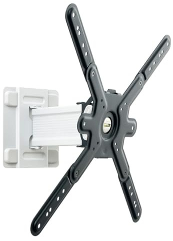 Erard Cliff 400 Twist 45° Support Mural inclinable et orientable pour écrans de 30-55 TV televiseur Fixation