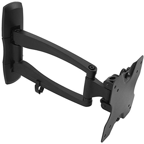 RICOO Monitor Wandhalterung Bildschirm S8811 Wandhalter für 13-29 Zoll Monitorhalterung Wand für VESA 75 x 75 100 x100 mm Bildschirmhalterung schwenkbare neigbare Halterung