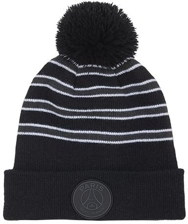 PSG Bonnet Pompon Enfant Collection Officielle Paris Saint Germain